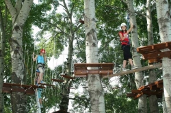 Kalandpark Göd, felnőtt kötélpálya